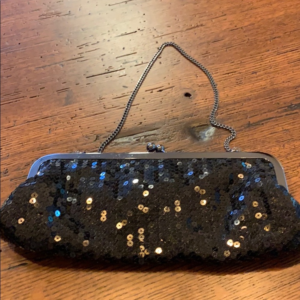 Black dress purse